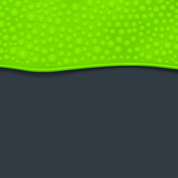 Grüner Schleim Hintergrund — Stockvektor
