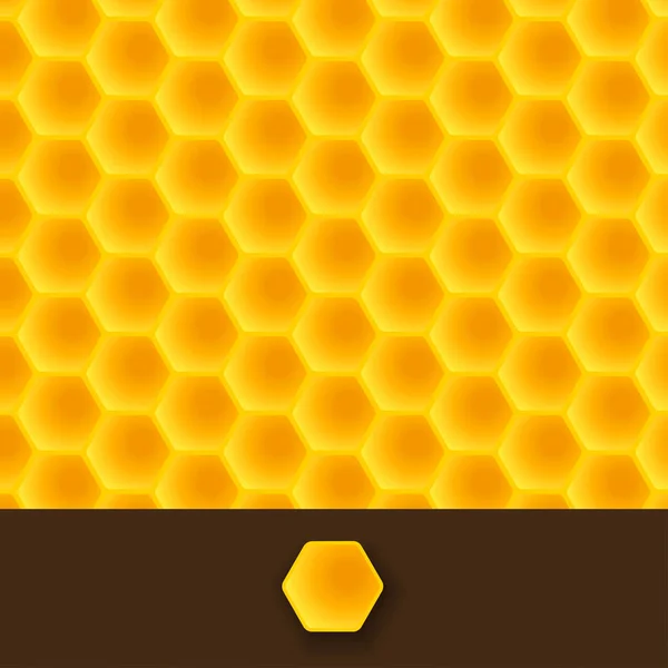 Honingraat achtergrond 01 — Stockvector