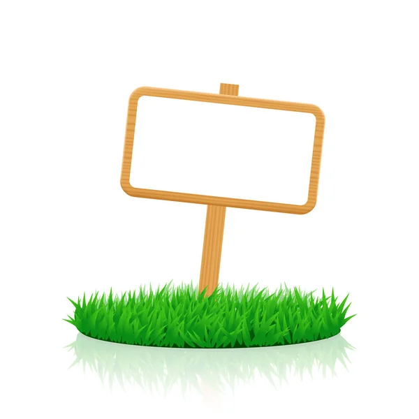 Round grass field 05 — Stock Vector