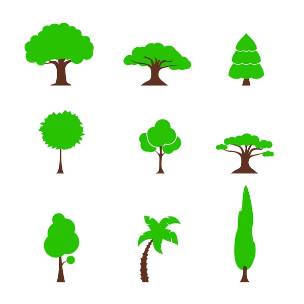 Дерево простое — стоковый вектор