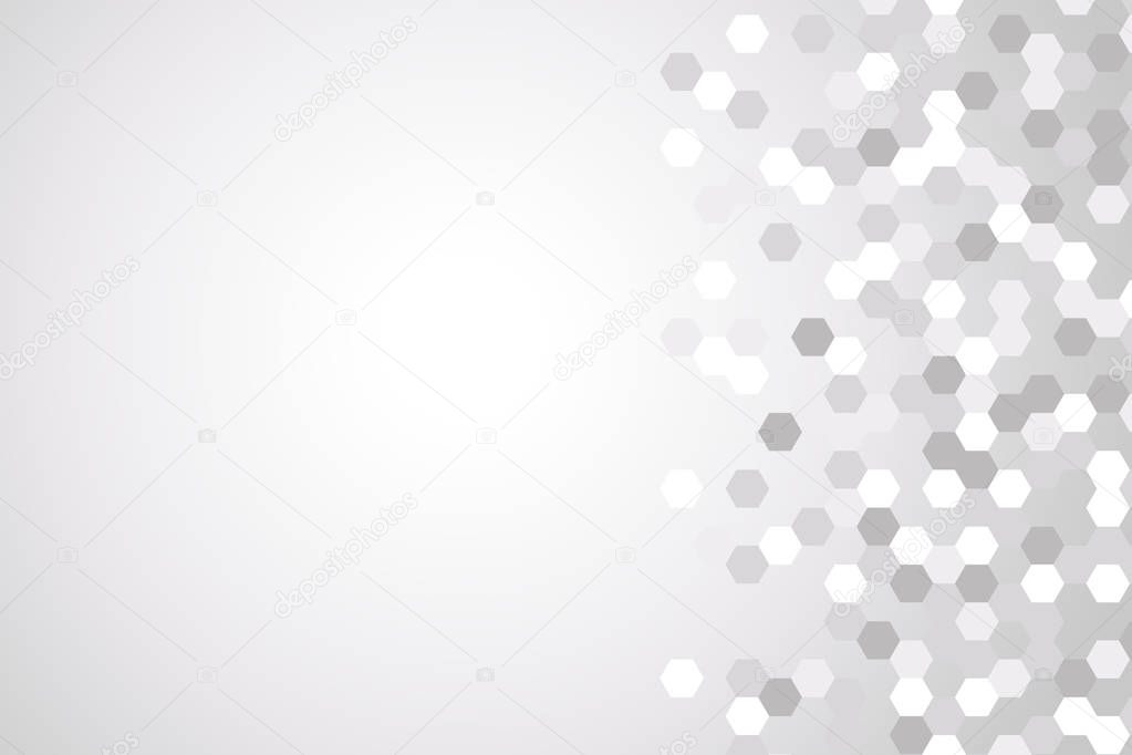 abstract hexahedron background