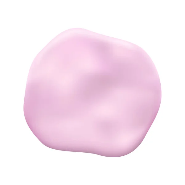 Lurade rosa tuggummi — Stock vektor