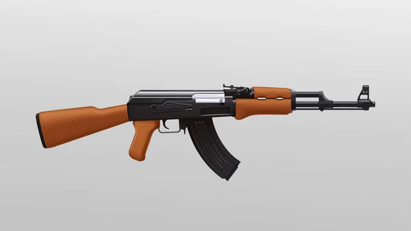 Fusil d'assaut coloré — Image vectorielle