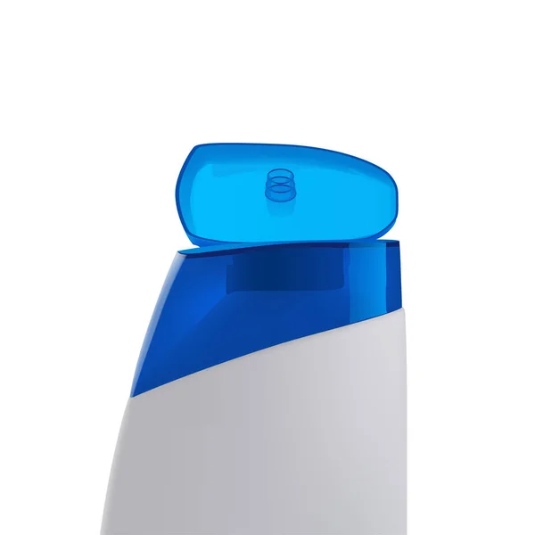 Shampoo bottiglia vista laterale — Vettoriale Stock