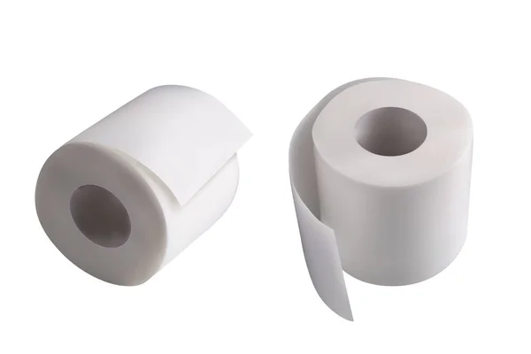 Paar toilet papers — Stockvector