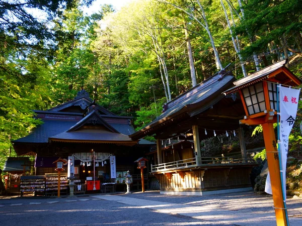 Φουτζιγιοσίντα Ιαπωνία Arakura Fuji Sengen Jinjya Shinto Ιερό Που Βρίσκεται — Φωτογραφία Αρχείου