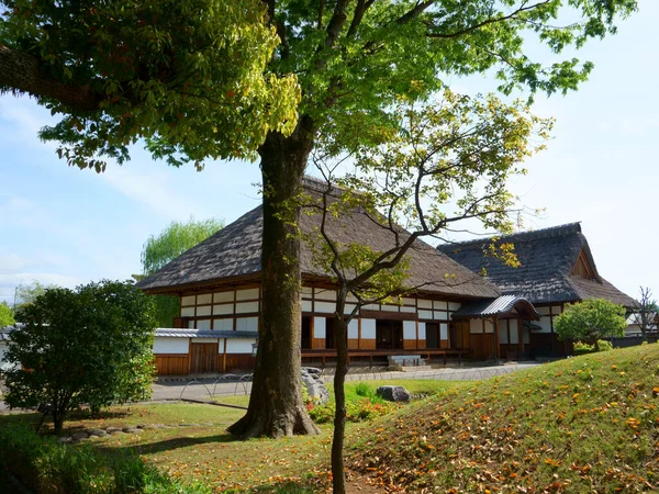 Ashikaga Tochigi Japan April 2019 Ashikaga Gakko Landscaped Hillocks Hojo — Stock Photo, Image