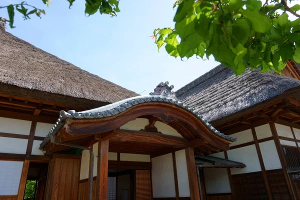 Ashikaga Gakko Japan Oldest Academic Institution Roof Asian Style Element — Stock Photo, Image