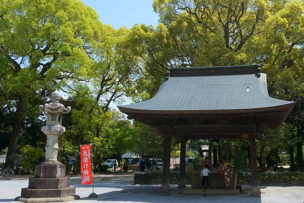 Ashikaga Tochigi Japonya Nisan 2019 Bannaji Tapınağı Ashikaga Şehrindeki Ünlü — Stok fotoğraf