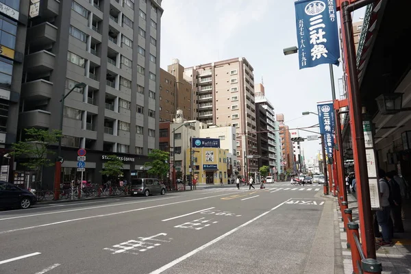 2019年5月5日 浅草地区の道路 — ストック写真