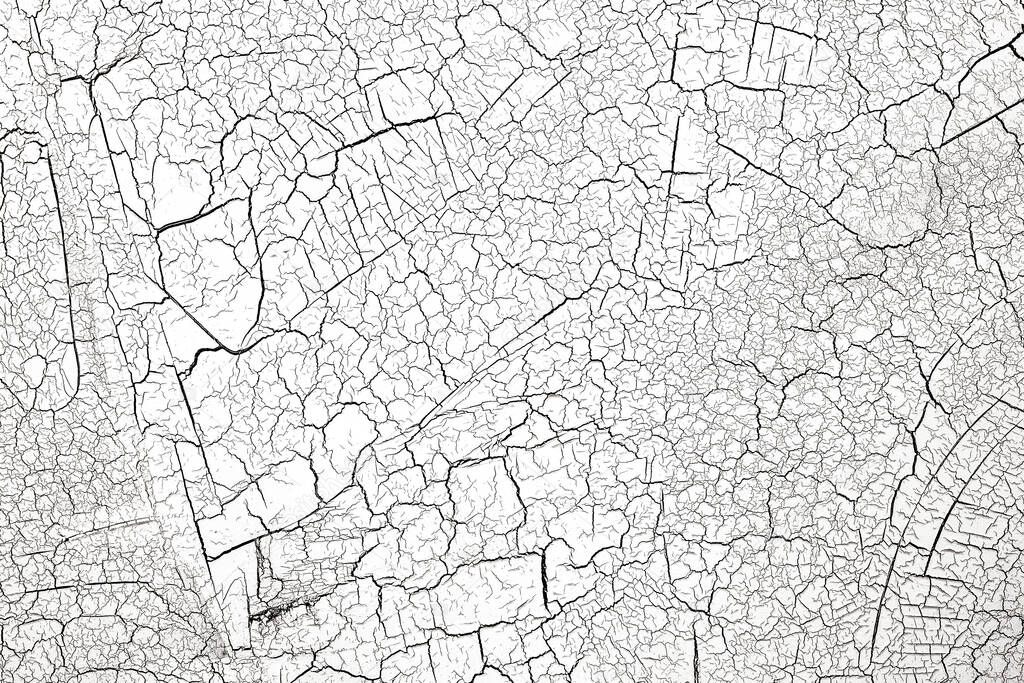 White dried and cracked ground earth background, Close up of dry fissure ground, fracture surface, white cracked texture, for designers