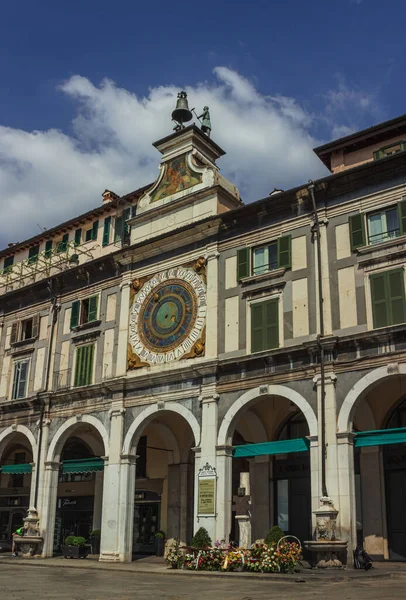 Torre dellOrologio. Brescia, Italien. lizenzfreie Stockfotos