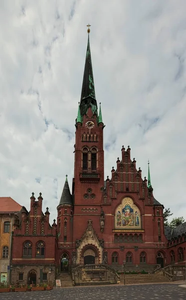 Kościół Braterski w Altenburgu. Niemcy. — Zdjęcie stockowe