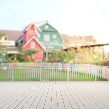 Balkon ve Teras dış arka plan bulanıklık