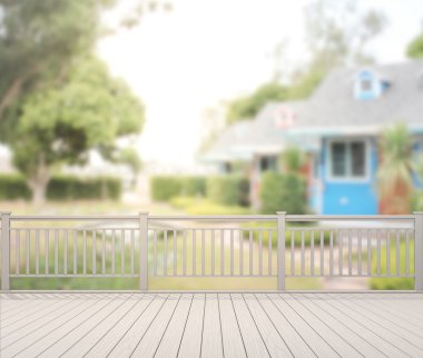 Balkon ve Teras dış arka plan bulanıklık