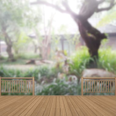 Balkon ve Teras dış arka plan bulanıklık