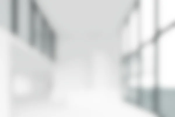 Abstrato Branco Borrão Interior fundo — Fotografia de Stock