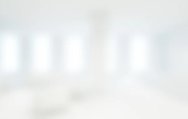 Abstract White Blur Interior background — Stock Photo, Image