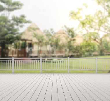 Balkon ve Teras dış arka plan bulanıklık