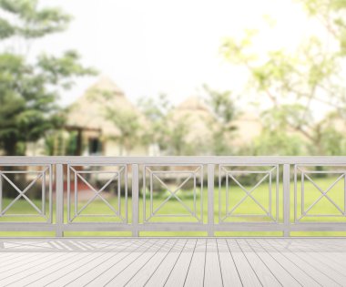 Balkon ve Teras dış arka plan bulanıklık