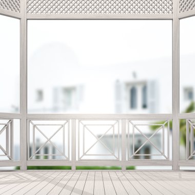 Balkon ve Teras dış arka plan bulanıklık