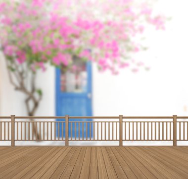 Balkon ve Teras dış arka plan bulanıklık