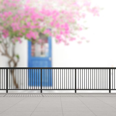 Balkon ve Teras dış arka plan bulanıklık