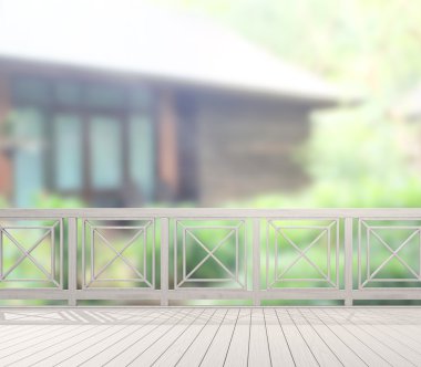 Balkon ve Teras dış arka plan bulanıklık