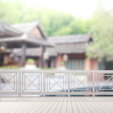 Balkon ve Teras dış arka plan bulanıklık