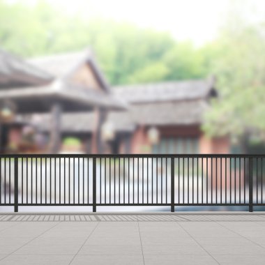 Balkon ve Teras dış arka plan bulanıklık