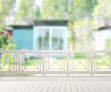 Balkon ve Teras dış arka plan bulanıklık