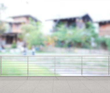 Balkon ve Teras dış arka plan bulanıklık