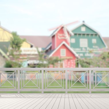 Balkon ve Teras dış arka plan bulanıklık