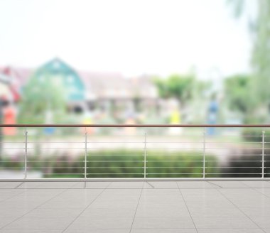 Balkon ve Teras dış arka plan bulanıklık