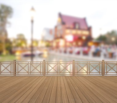 Balkon ve Teras dış arka plan bulanıklık