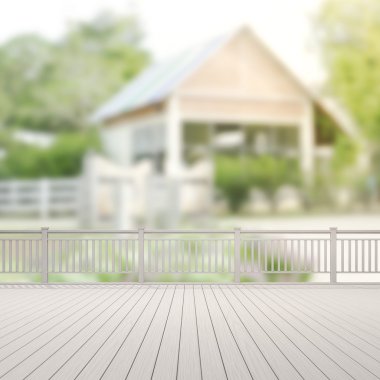 Balkon ve Teras dış arka plan bulanıklık