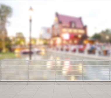 Balkon ve Teras dış arka plan bulanıklık