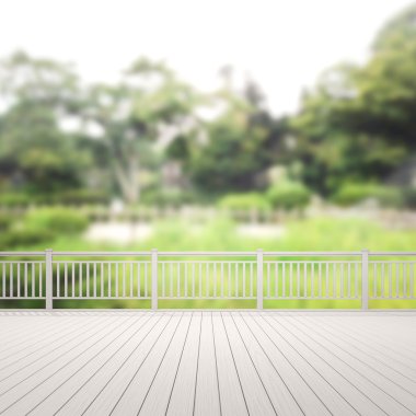 Balkon ve Teras, doğa arka plan bulanıklık