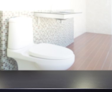 Masa üstü ve arka plan bulanıklık banyo