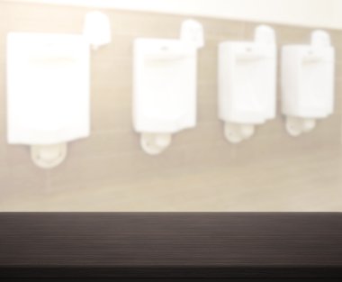 Masa üstü ve arka plan bulanıklık banyo