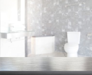Masa üstü ve arka plan bulanıklık banyo