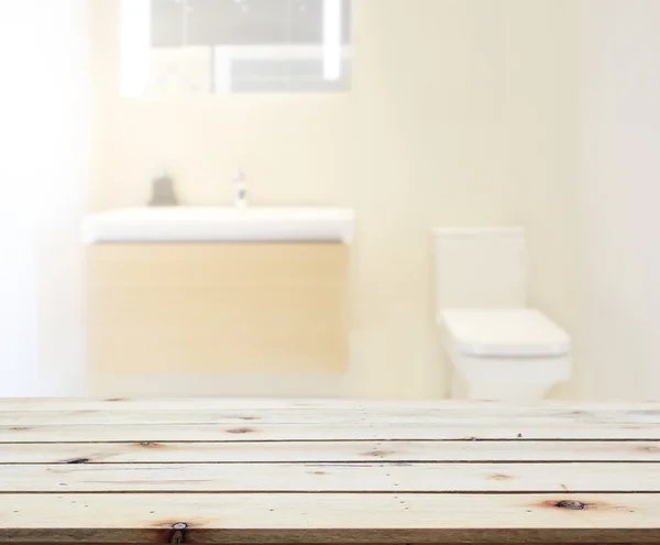 Επιτραπέζια και μπάνιο θάμπωμα του φόντου — Φωτογραφία Αρχείου