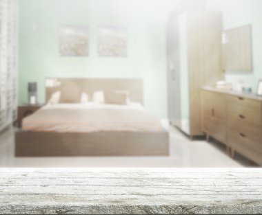 Yatak odasındaki Masa Üstü ve Görüntü Arkaplanı