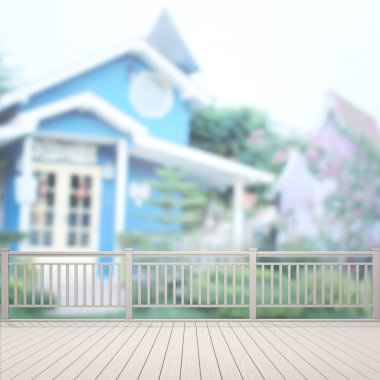 Balkon ve Teras dış arka plan bulanıklık