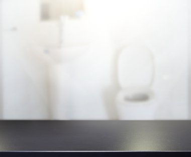 Masa üstü ve arka plan bulanıklık banyo
