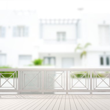 Balkon ve Teras dış arka plan bulanıklık