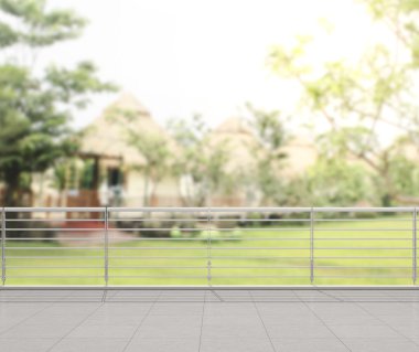 Balkon ve Teras dış arka plan bulanıklık