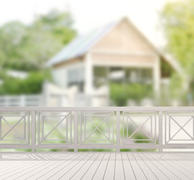 Balkon ve Teras dış arka plan bulanıklık