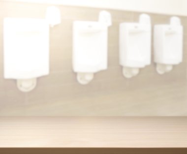 Masa üstü ve arka plan bulanıklık banyo