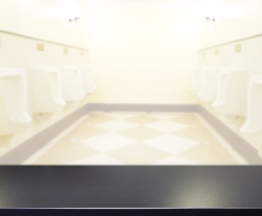 Masa üstü ve arka plan bulanıklık banyo